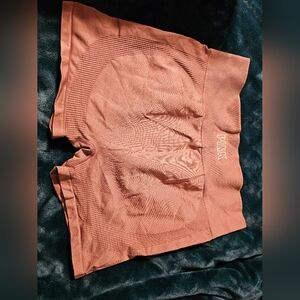 VS Pink Athletic Ribbed Shorts